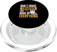 Don't Trust Treaties They Make Everything Funny History Fans PopSockets PopGrip for MagSafe