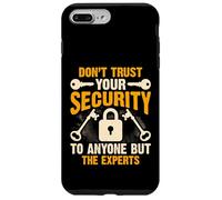 Don't Trust Your Security - Funny Lock Picker Locksmithing Case for iPhone 7 Plus/8 Plus