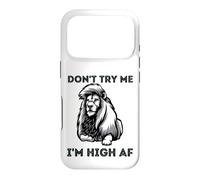 Don't Try Me I Am High AF Lips Kiss Tongue Weed Men Women Case for iPhone 17 Pro