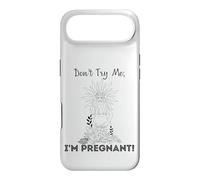 Don't Try Me I'm Pregnant Earth Day Natural Mom Green Mother Case for iPhone Air