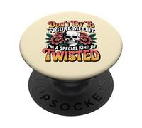 don't try to figure me out I'm a special kind of twisted PopSockets Adhesive PopGrip