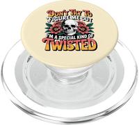 don't try to figure me out I'm a special kind of twisted PopSockets PopGrip for MagSafe