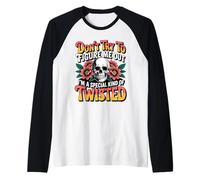 Don't Try to Figure me Out I'm a Special Kind of Twisted Raglan Baseball Tee