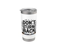 Don't Turn Back Spooky Halloween Haunted House Stainless Steel Insulated Tumbler