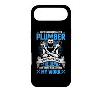Don't Underestimate A Plumber Some Days Even The Devil Sits Case for iPhone Air