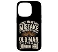 Don't Underestimate An Old Man With Engineering Degree Case for iPhone 14 Pro