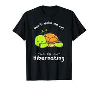 Dont wake me up Im Hibernating cute sleeping Turtle T-Shirt