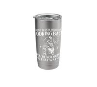 Don't Waste Your Time Looking Back - Viking Warrior Northmen Stainless Steel Insulated Tumbler