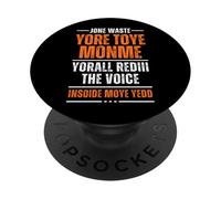 Don't Waste Your Time On Me, I Miss You Funny Text PopSockets Adhesive PopGrip