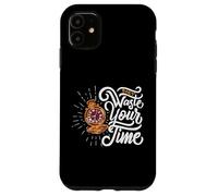 Don't Waste Your Time - Vintage Pocket Watch Art Nouveau Case for iPhone 11