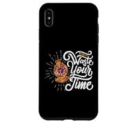 Don't Waste Your Time - Vintage Pocket Watch Art Nouveau Case for iPhone XS Max