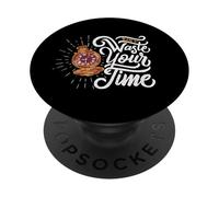 Don't Waste Your Time - Vintage Pocket Watch Art Nouveau PopSockets Adhesive PopGrip