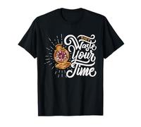 Don't Waste Your Time - Vintage Pocket Watch Art Nouveau T-Shirt