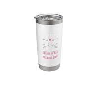 Don't Work As Hard As Men Girl Barista Stainless Steel Insulated Tumbler