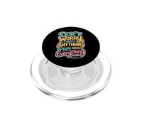 Don't Worry About Anything Pray About Everything Phil 4:6 PopSockets PopGrip for MagSafe