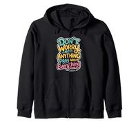 Don't Worry About Anything Pray About Everything Phil 4:6 Zip Hoodie