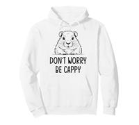 Dont Worry Be Cappy Cute Capybara Funny Gift Animal Capybara Pullover Hoodie