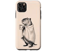 Don't-Worry-Be-Cappy - Fall/Winter Chill Capybara Vibes Case for iPhone 11 Pro Max