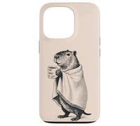 Don't-Worry-Be-Cappy - Fall/Winter Chill Capybara Vibes Case for iPhone 13 Pro
