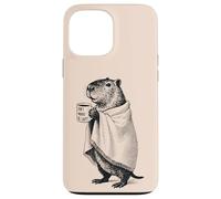 Don't-Worry-Be-Cappy - Fall/Winter Chill Capybara Vibes Case for iPhone 13 Pro Max