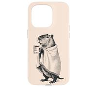 Don't-Worry-Be-Cappy - Fall/Winter Chill Capybara Vibes Case for iPhone 15 Pro