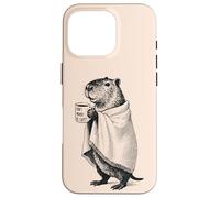 Don't-Worry-Be-Cappy - Fall/Winter Chill Capybara Vibes Case for iPhone 16 Pro