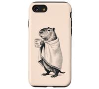 Don't-Worry-Be-Cappy - Fall/Winter Chill Capybara Vibes Case for iPhone SE (2020) / 7/8