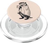 Don't-Worry-Be-Cappy - Fall/Winter Chill Capybara Vibes PopSockets PopGrip for MagSafe