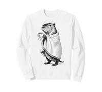 Don't-Worry-Be-Cappy - Fall/Winter Chill Capybara Vibes Sweatshirt