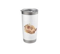Don't Worry Be Cappy Positivity Vibes Fun Design Stainless Steel Insulated Tumbler
