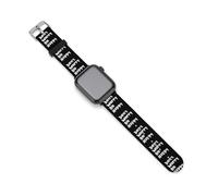 Don't Worry Be Happy Funny Silicone Watch Band 38mm/40mm