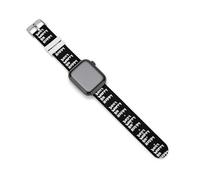 Don't Worry Be Happy Funny Silicone Watch Band 38mm/40mm