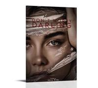 Don't Worry Darling Waterproof And Stain Resistant Wall Paintings High-definition Spray Painted Decorative Paintings Study And Coffee Shop Decorations Fade ResistantFrame-style12x18inch(30x45cm)