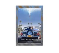 Don't Worry DarlingArt Canvas Print of Oil Paintings Reproduction Modern Canvas Print Artwork Abstract Landscape Pictures Printed on Canvas Wall Art for Home Office DecorationsUnframe-style24x36inch(6
