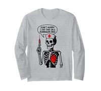 Dont Worry i did This on a Mannequin Once Nurse Student Girl Long Sleeve T-Shirt