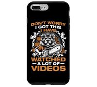 Don't worry i got this lumberjack chainsaw Wood Case for iPhone 7 Plus/8 Plus