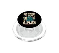 Don't Worry I Have a Plan Funny Boardgame PopSockets PopGrip for MagSafe