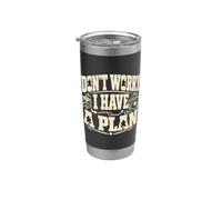Don't Worry I Have a Plan Funny Boardgame Stainless Steel Insulated Tumbler