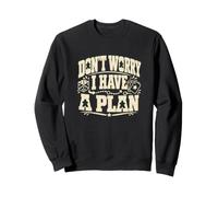 Don't Worry I Have a Plan Funny Boardgame Sweatshirt
