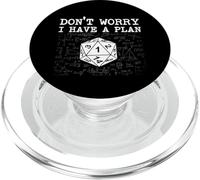 Don't Worry I Have A Plan - RPG Tabletop Games D20 Tabletop PopSockets PopGrip for MagSafe