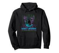 Don't Worry I'm From Tech Supports Cat Hacker Pullover Hoodie