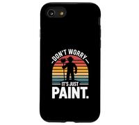 Don't Worry It's Just Paint Funny House Painter Case for iPhone SE (2020) / 7/8