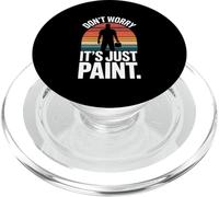 Don't Worry It's Just Paint Funny House Painter PopSockets PopGrip for MagSafe