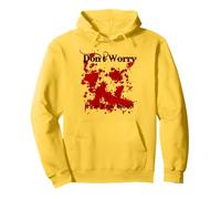 Don't Worry Its Not My Blood Funny Scary Halloween Costume Pullover Hoodie