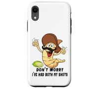 Don't Worry I've Had Both My Shots Cool Men's Patron Tequila Case for iPhone XR