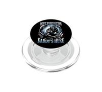 Don't Worry Kitten Daddy's Here Alpha Wolf Male Meme PopSockets PopGrip for MagSafe