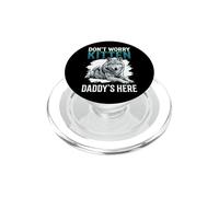 Don't Worry Kitten Daddy's Here Alpha Wolf Male Meme PopSockets PopGrip for MagSafe