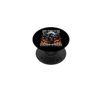 Don't Worry Kitten Daddy's Here Funny Alpha Wolf Meme PopSockets Adhesive PopGrip