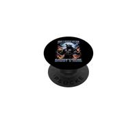 Don't Worry Kitten Daddy's Here Funny Alpha Wolf Meme PopSockets Adhesive PopGrip