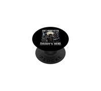 Don't Worry Kitten Daddy's Here Funny Alpha Wolf Meme PopSockets Adhesive PopGrip